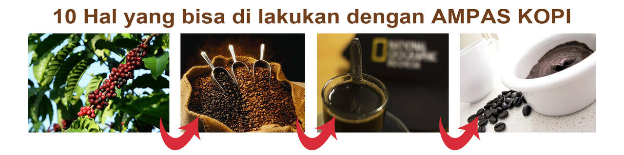 10 Hal yang bisa di lakukan dengan AMPAS KOPI