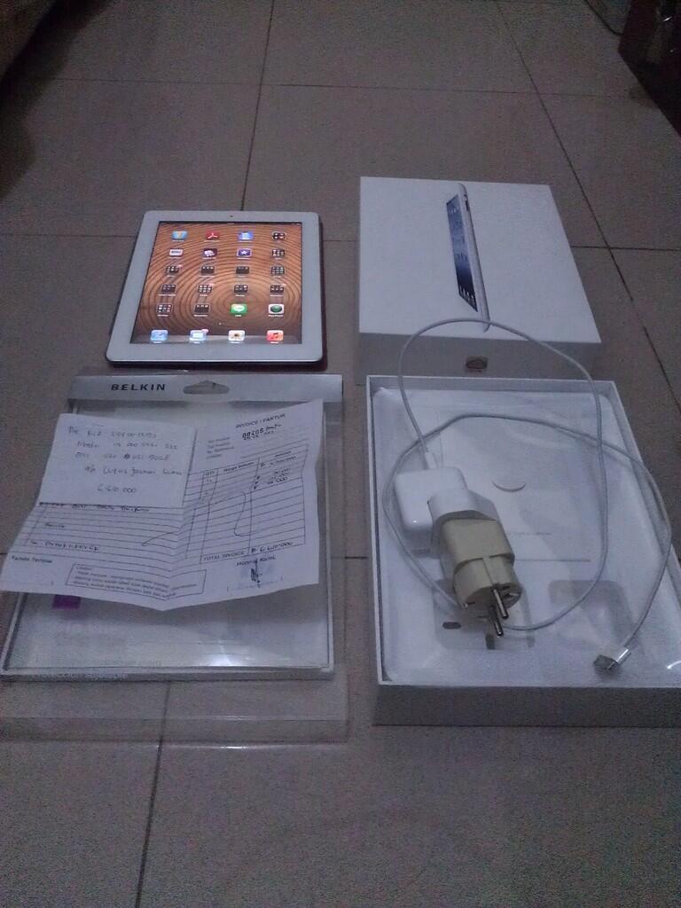 Jual New IPAD 4G + Wifi 2nd 16 GB (IPAD 3)