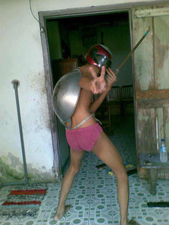 ada captain america nyasar gan :ngakak