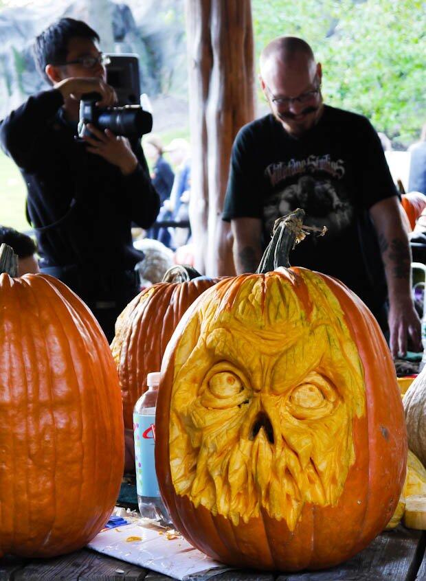 Patung Super Gokil Labu Jack O'Lanterns Halloween 