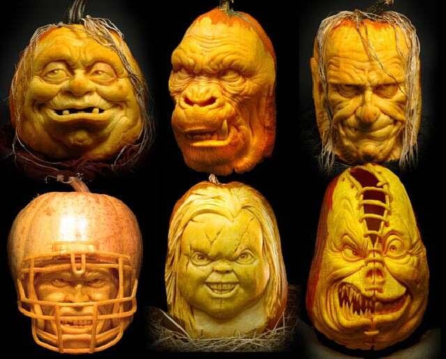 Patung Super Gokil Labu Jack O'Lanterns Halloween 