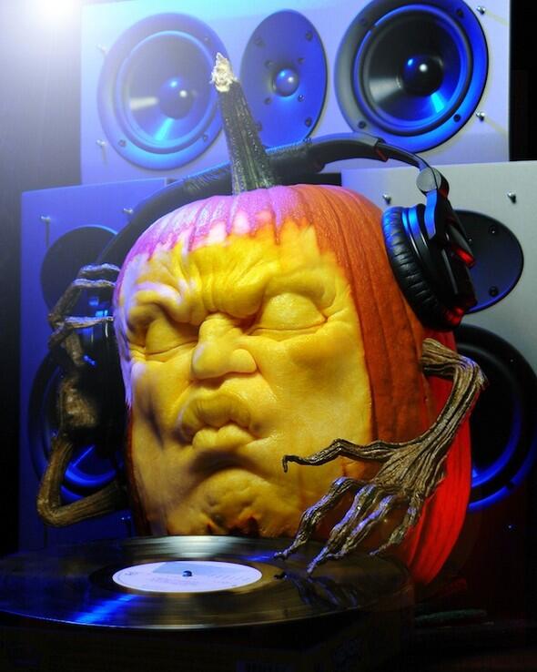 Patung Super Gokil Labu Jack O'Lanterns Halloween 