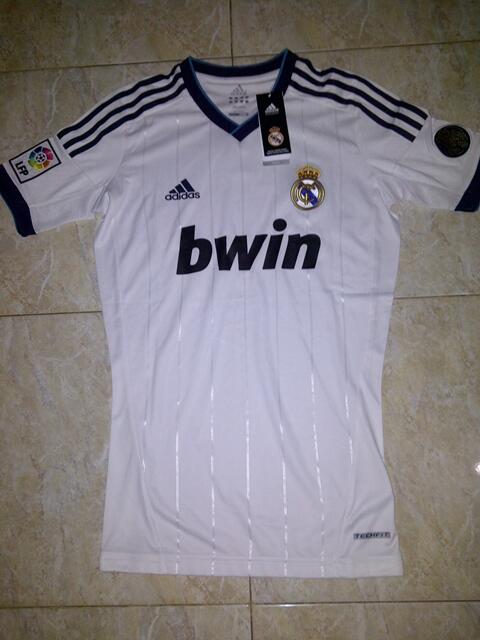 Jual Jersey Real Madrid home Techfit murah! (ga masuk nyesel gan)