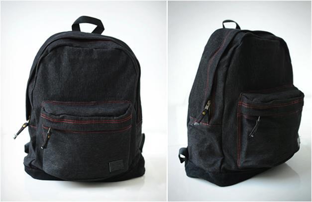 BACKPACK DENIM / SUEDE - Sangat Casual