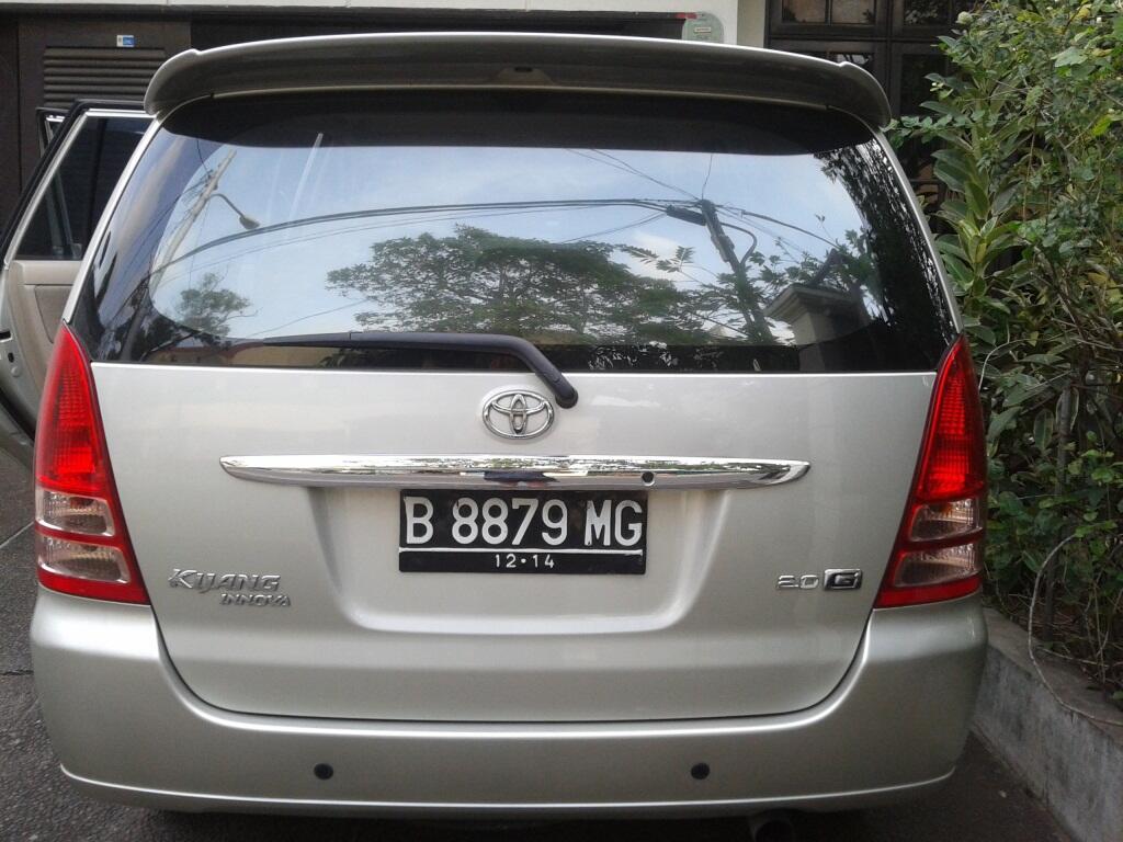 Dijual INNOVA 2004 G at 2000cc silver..MULUS BAGUS MURAH