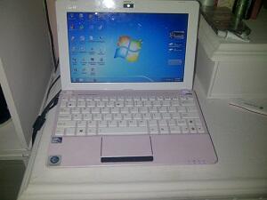 JUAL NOTEBOOK ASUS EEE PC PINK