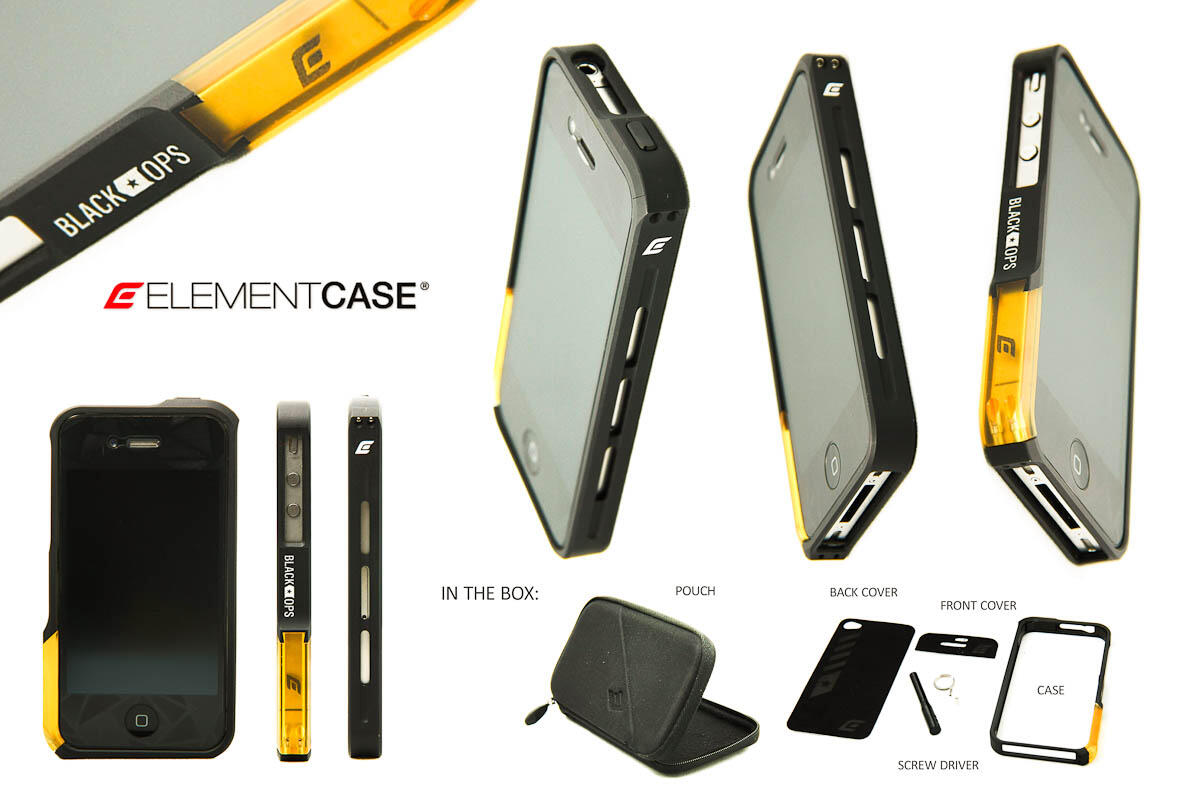 ELEMENT CASE VAPRO PRO BLACK OPS, for iphone 4/4s