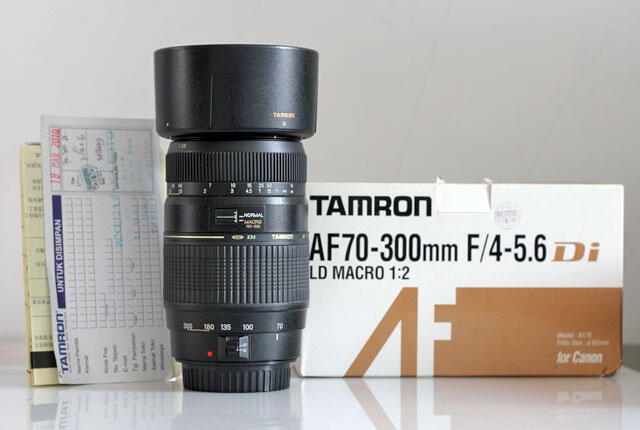 Tamron 70-300 Di LD Macro for Canon Murah Negoooo