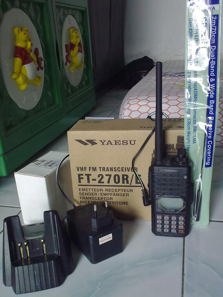 Dijual HT Yaesu FT-270 R/E kinyis-kinyis
