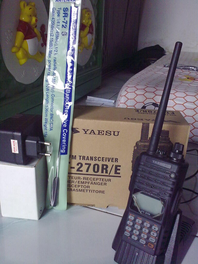 Dijual HT Yaesu FT-270 R/E kinyis-kinyis