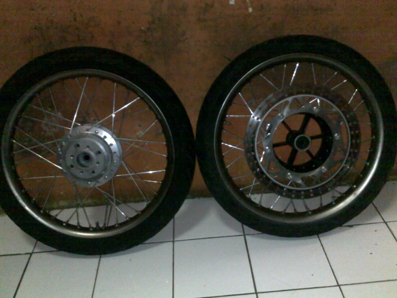 jual velg tdr fullset