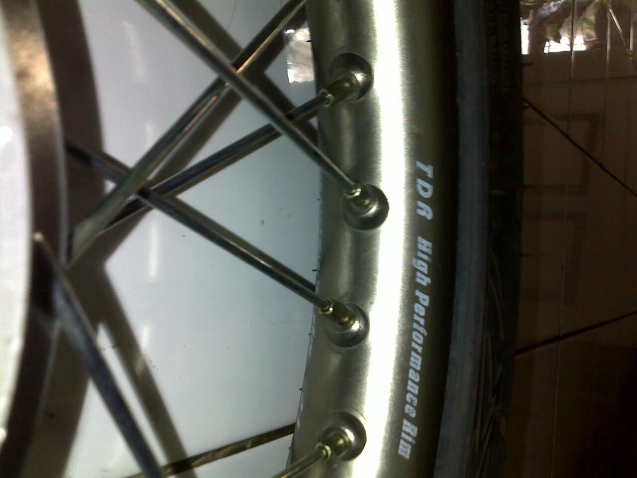 jual velg tdr fullset