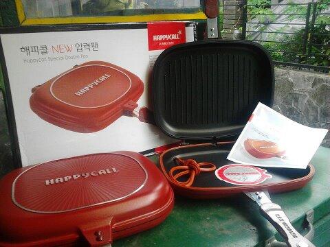 jual happy call asli double pan murah 220rb , ukuran 28cm