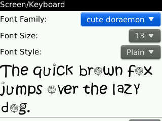 Felly's Font Collection All Blackberry (BB) Type