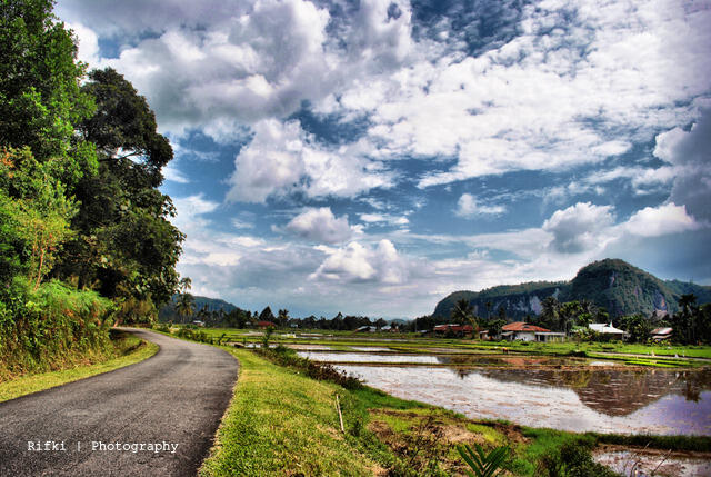 (Lembah Harau) Keindahan alam dibelantara hutan Indonesia