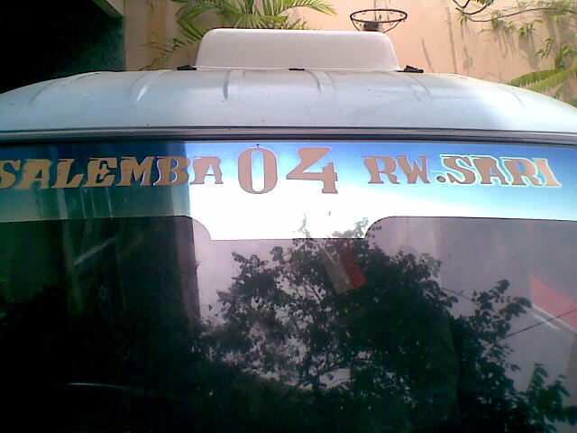 Di Jual CEPAT! Angkutan Umum JP 04 (Salemba-Rawasari)