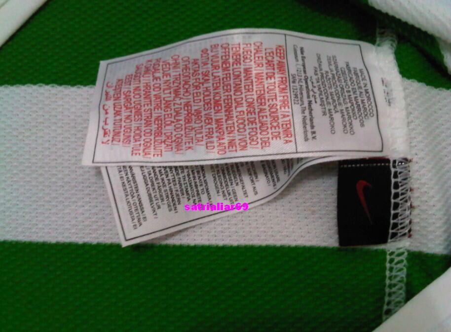 2nd Jersey Original Glasgow Celtic Home 07/08 40th Anniversary Sponsorless