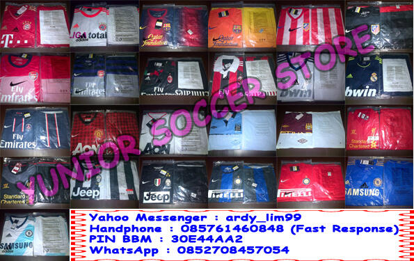 JERSEY SEPAKBOLA GRADE ORIGINAL