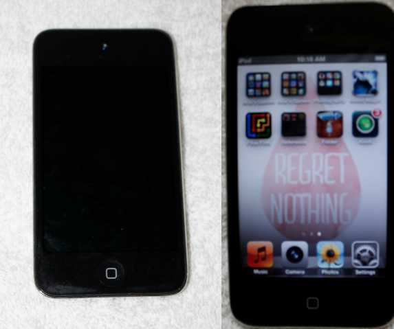 Jual: iPod touch gen 4 white/black 64GB! mulus kinclong 99%! MURAH