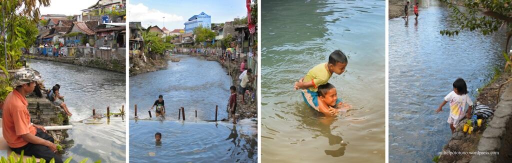 Sungai Ditengah Kota yg Tetap Bersih, utk Wisata dan di Indonesia !!!!