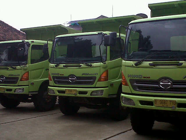 dumptruck 10unit 2008 plat kuning