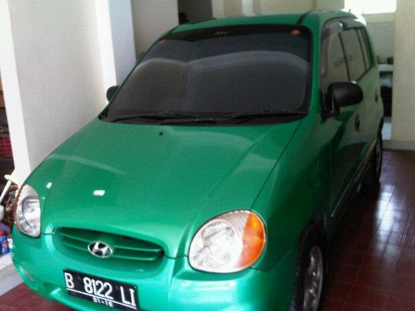 Hyundai Atoz Gls 2001 automatic hijau muda ISTIMEWA