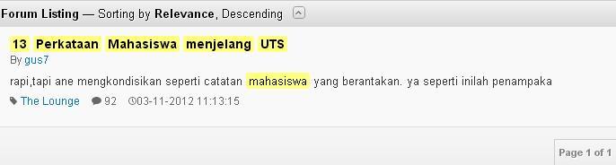 13 Perkataan Mahasiswa menjelang UTS