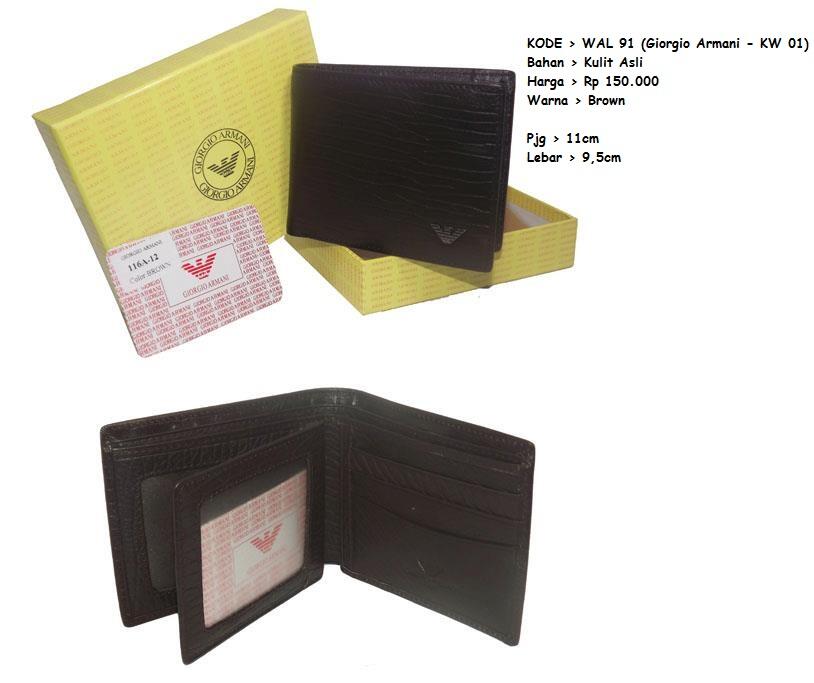 DOMPET BRANDED MURAH KULIT ASLI