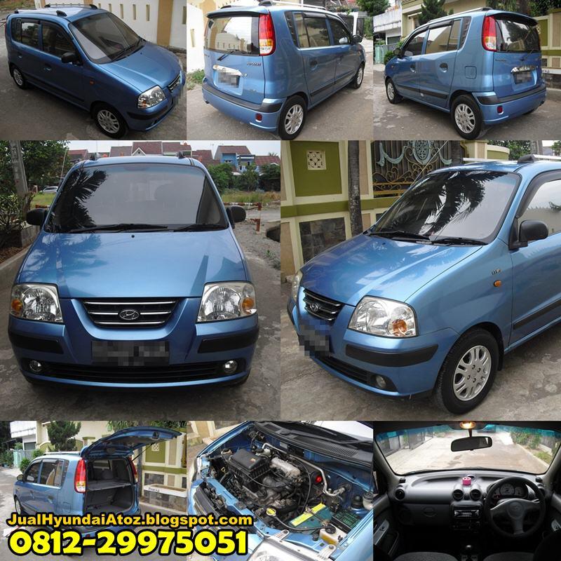 HOT CITY CAR !!! Hyundai Atoz 1.1 GLS 2006 Biru Metallic Manual Plat B Full Orisinil