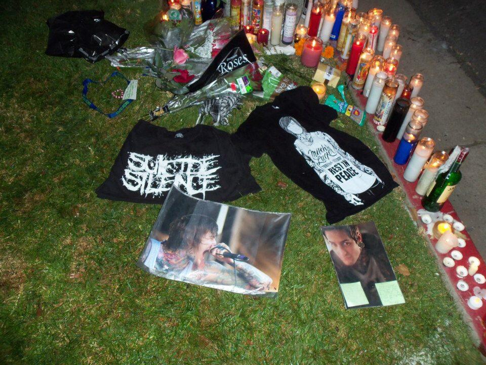 RIP MITCH LUCKER vokalis SUICIDE SILENCE one of the best DEATHMETAL m/