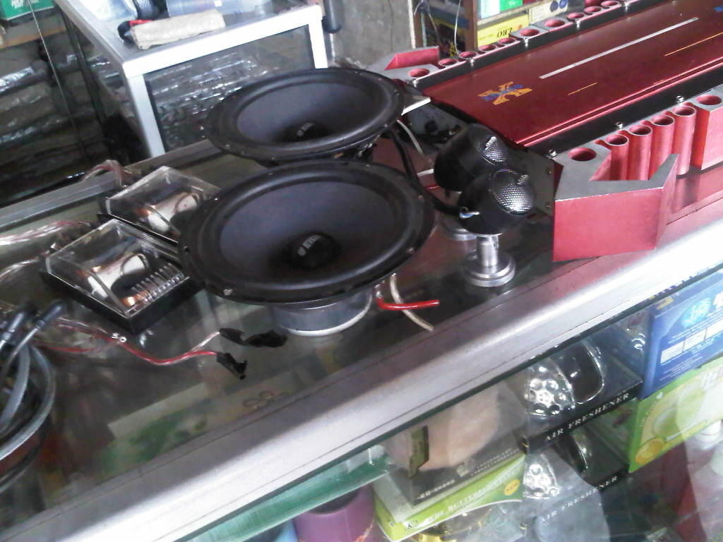 audio set SQL bisa SPL eton,sony mulus (speaker eton dll)