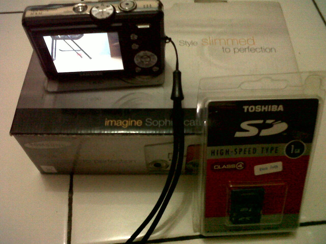 JUAL santai Kamera Digital SAMSUNG L830