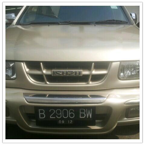 ISUZU PANTHER LS MANUAL 2003 CHAMPAGNE