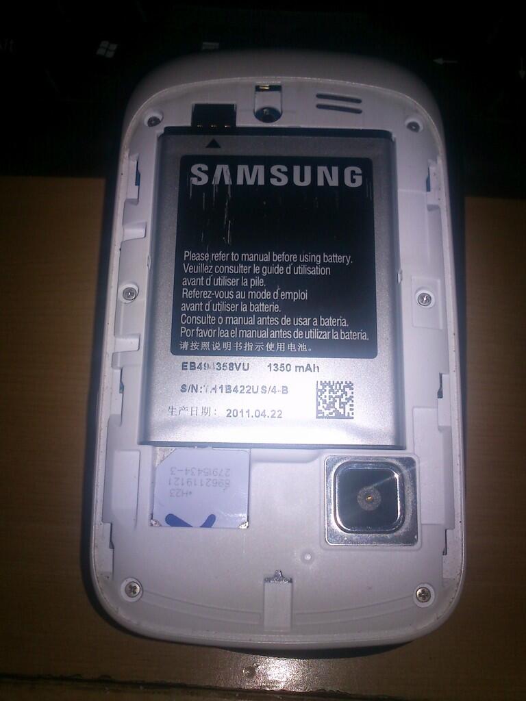 SAMSUNG GALAXY FIT & BLACKBERRY 8830 (HURON)