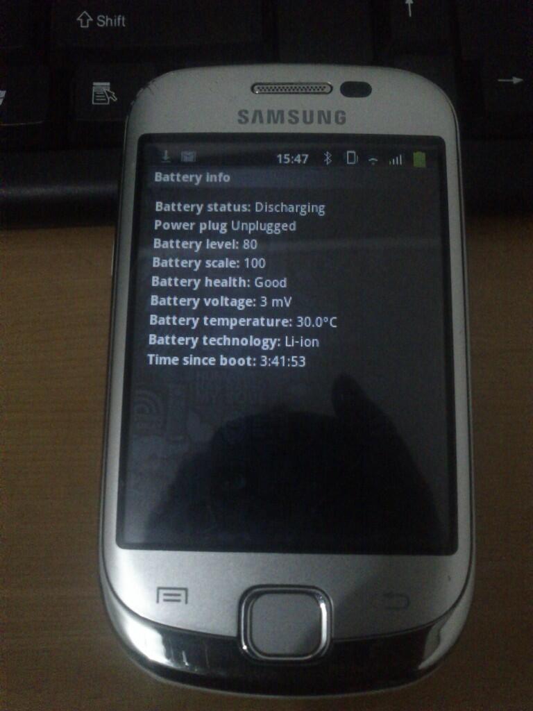 SAMSUNG GALAXY FIT & BLACKBERRY 8830 (HURON)