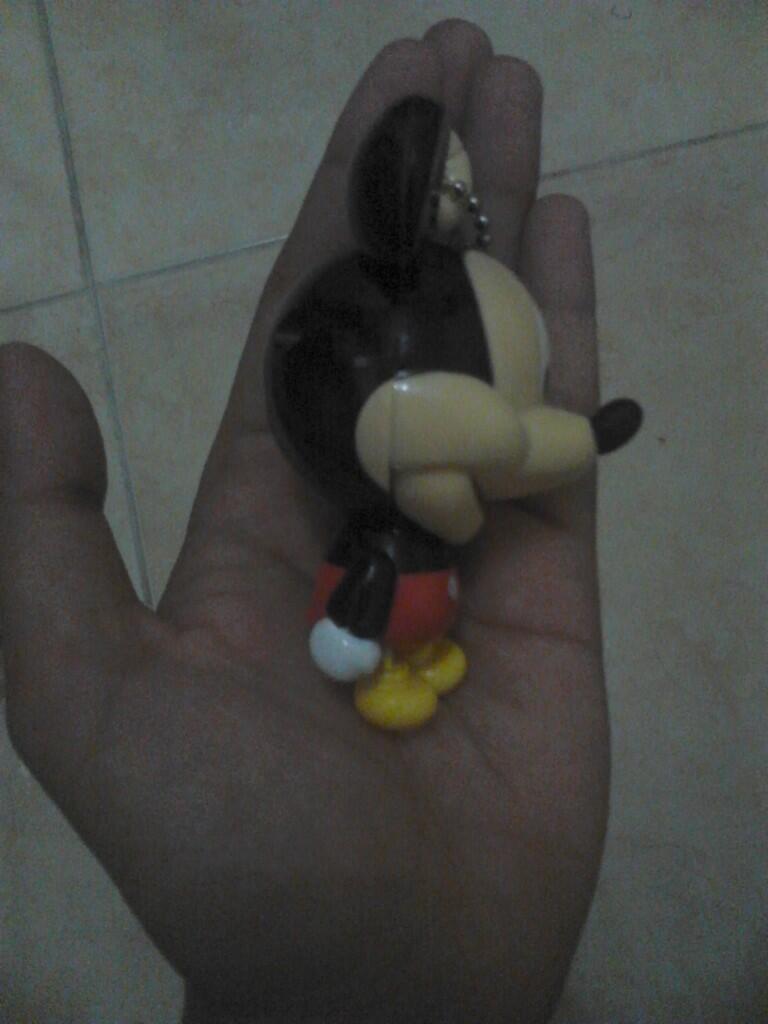 Gantungan Kunci Goyang Mickey Mouse dan Minnie Mouse