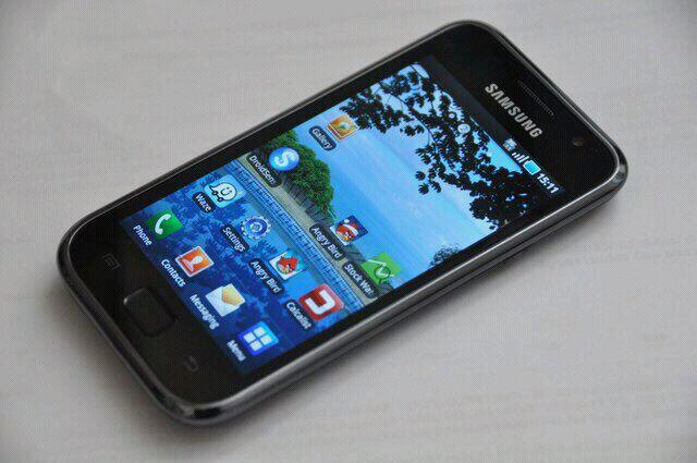 samsung galaxy S I9000 black mulus halus