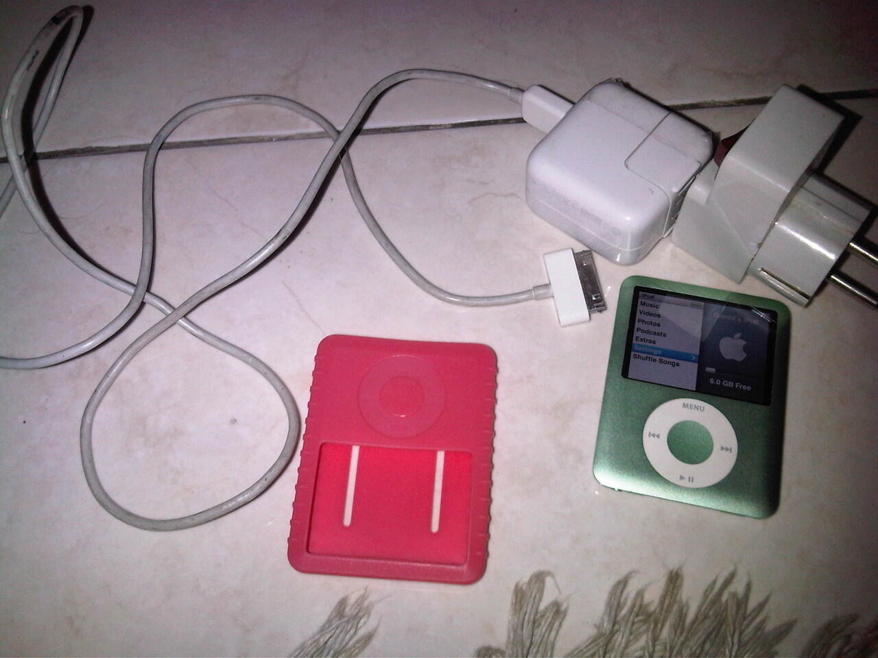 IPOD NANO 3th GEN GREEN 8GB