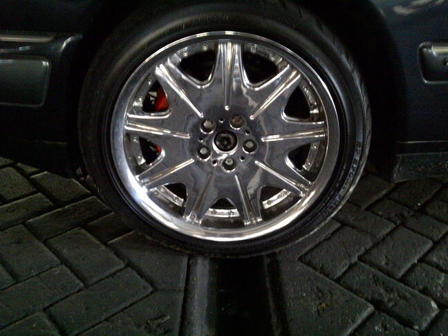 Velg R18 Plus Ban, Belang, Ex Mercy W124 dan W210, Plug and Play, ASAL CEPET LAKU