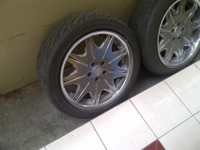Velg R18 Plus Ban, Belang, Ex Mercy W124 dan W210, Plug and Play, ASAL CEPET LAKU