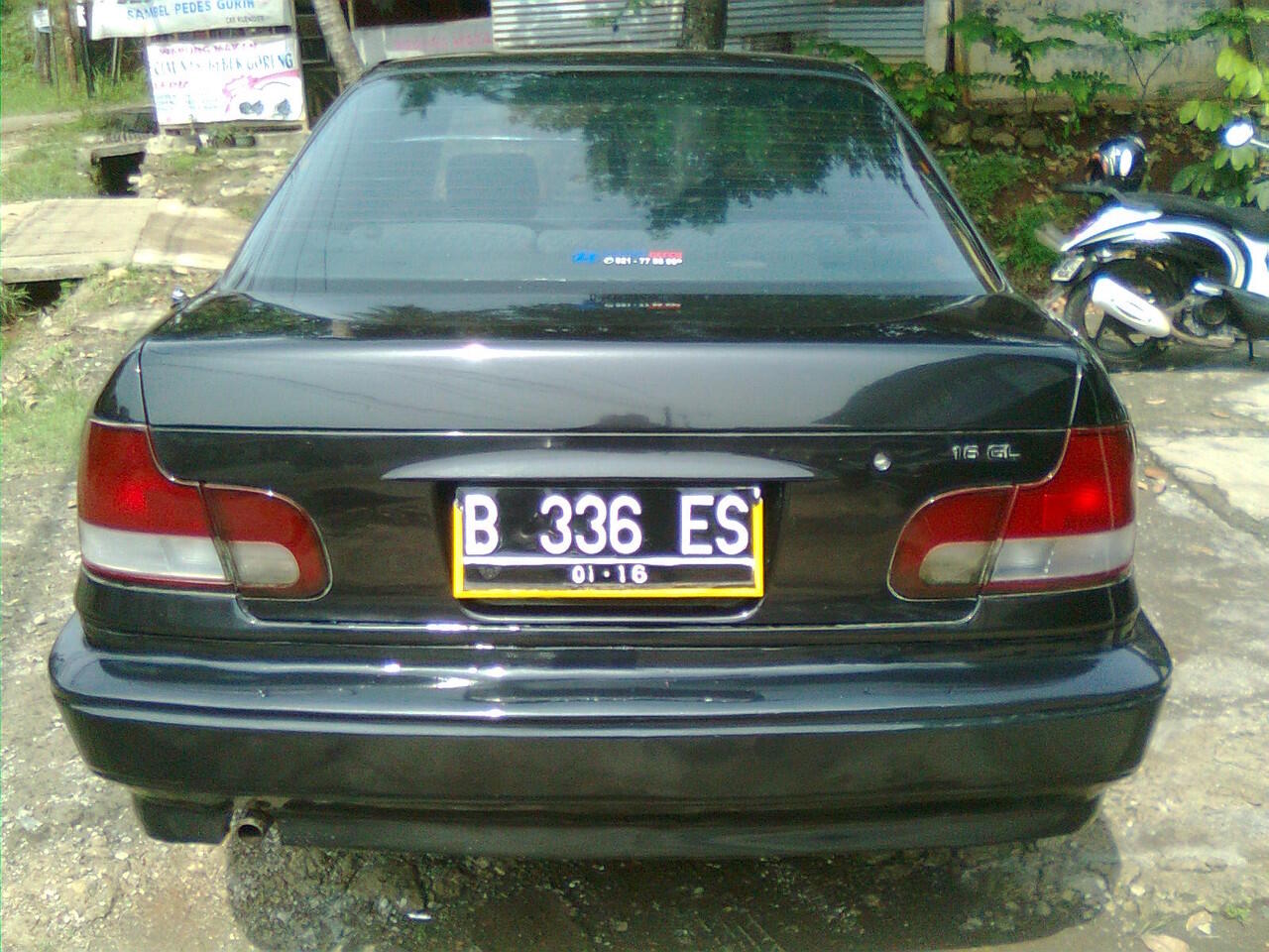 HYUNDAI ELANTRA A/T 1996 HITAM METALIK SIAP PAKAI