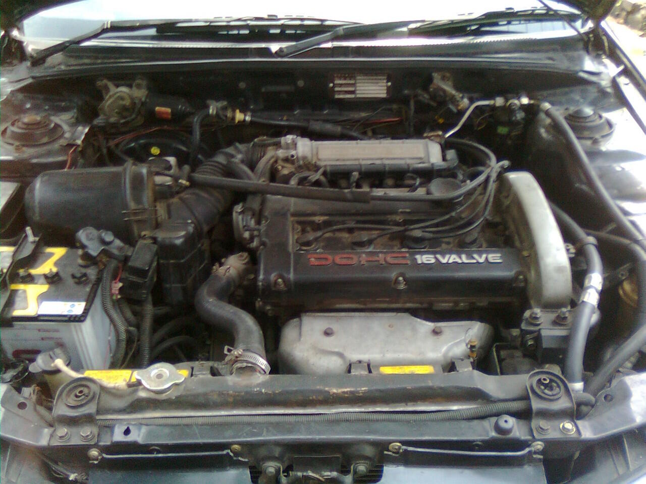 HYUNDAI ELANTRA A/T 1996 HITAM METALIK SIAP PAKAI