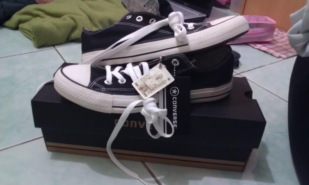 BRAND NEW INBOX CONVERSE ALL STAR HITAM