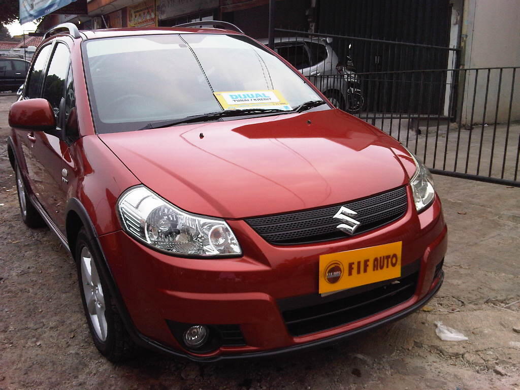 SUZUKI SX4 X-OVER AT 2008 ORANGE METALIK
