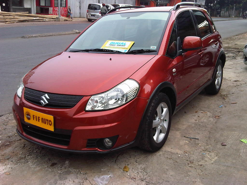 SUZUKI SX4 X-OVER AT 2008 ORANGE METALIK