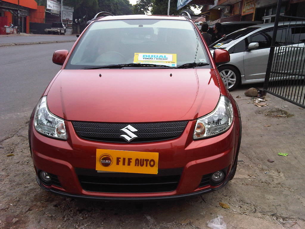 SUZUKI SX4 X-OVER AT 2008 ORANGE METALIK