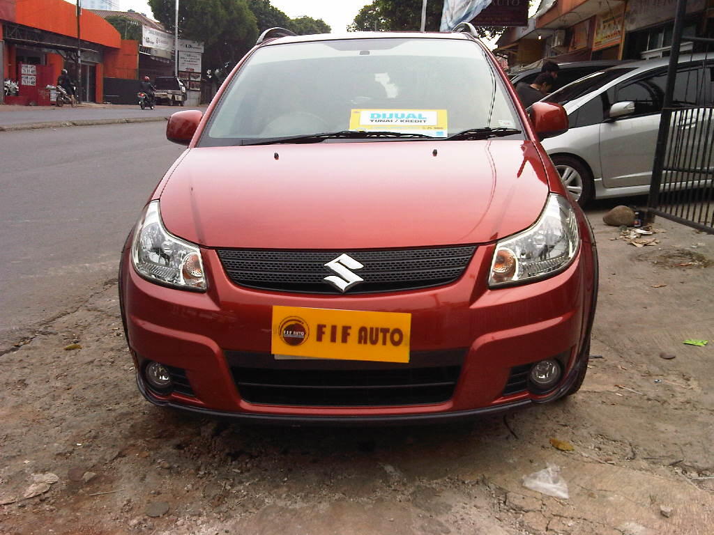 SUZUKI SX4 X-OVER AT 2008 ORANGE METALIK