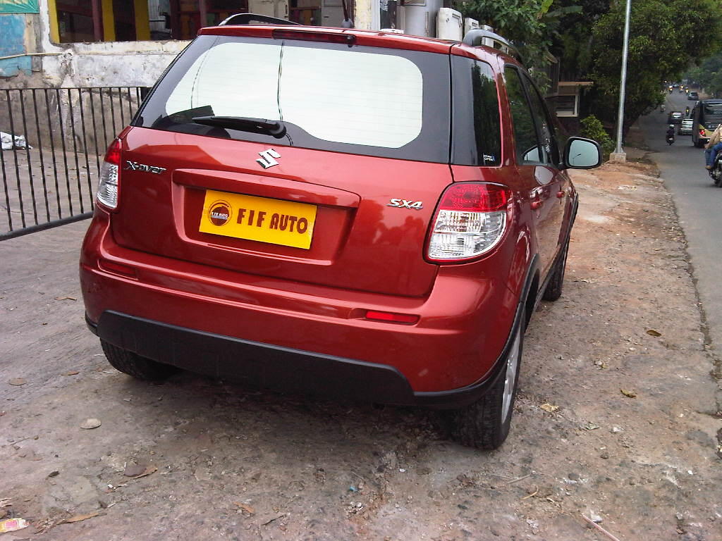 SUZUKI SX4 X-OVER AT 2008 ORANGE METALIK