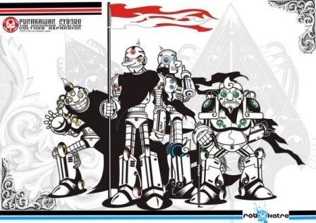 Gambar-Gambar Tokoh Pewayangan Versi Gundam