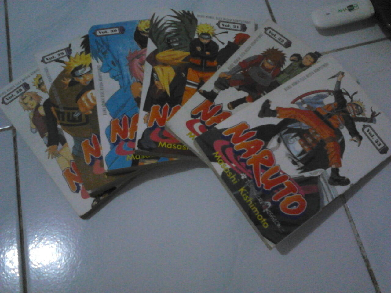 Terjual JUAL KOMIK NARUTO PAKET SERI 28 46 SOLO KASKUS